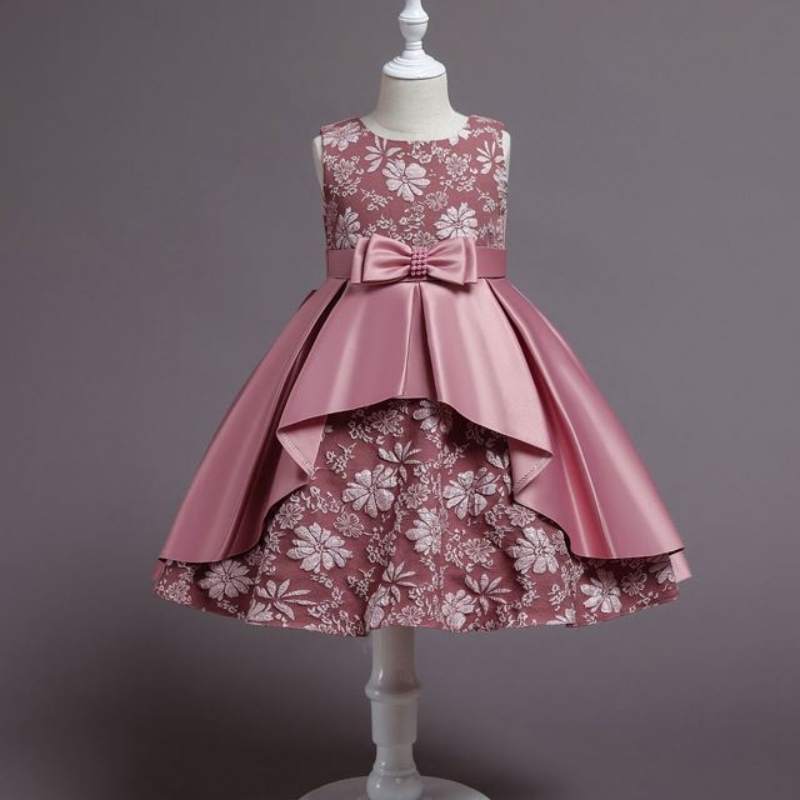 Baige Ultimo design Princess Teenage Birthday Flower Dress Flower Dress Baby Girl Birthday Party Dresses