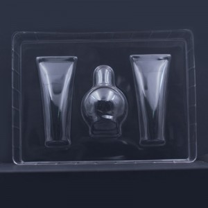 Vassoio di imballaggio in plastica cosmetica che formano aspirapolvere personalizzato