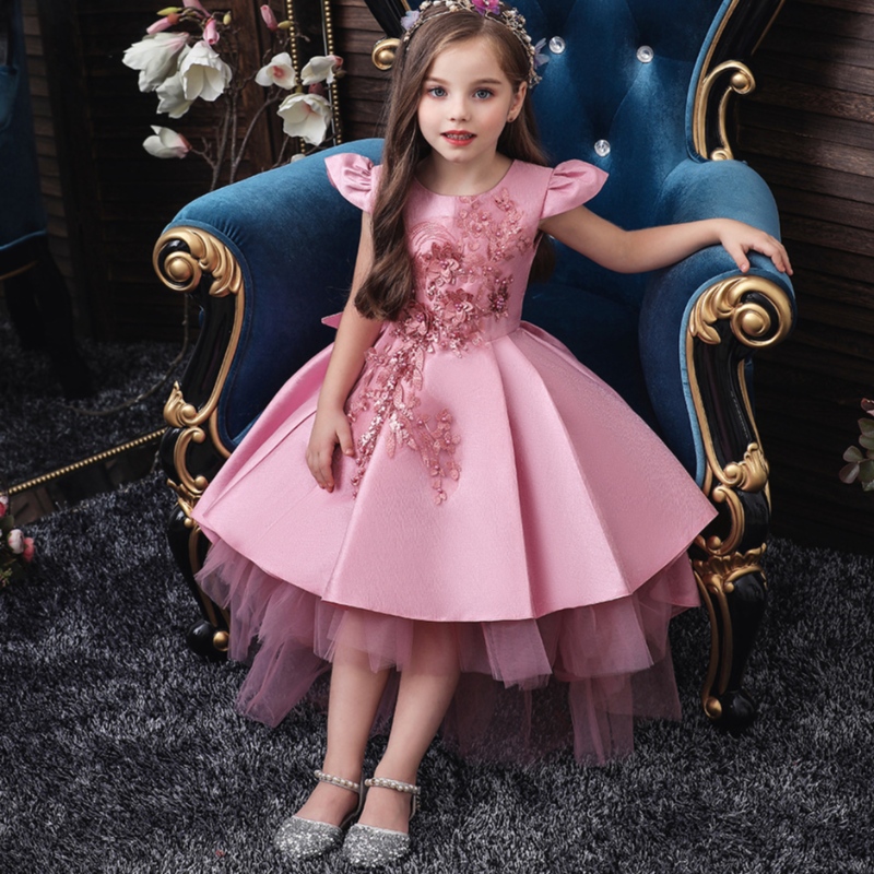 Amazon Children \\ 'Strassing Girls Girls Dovetail Mesh Swirt Princess Dress