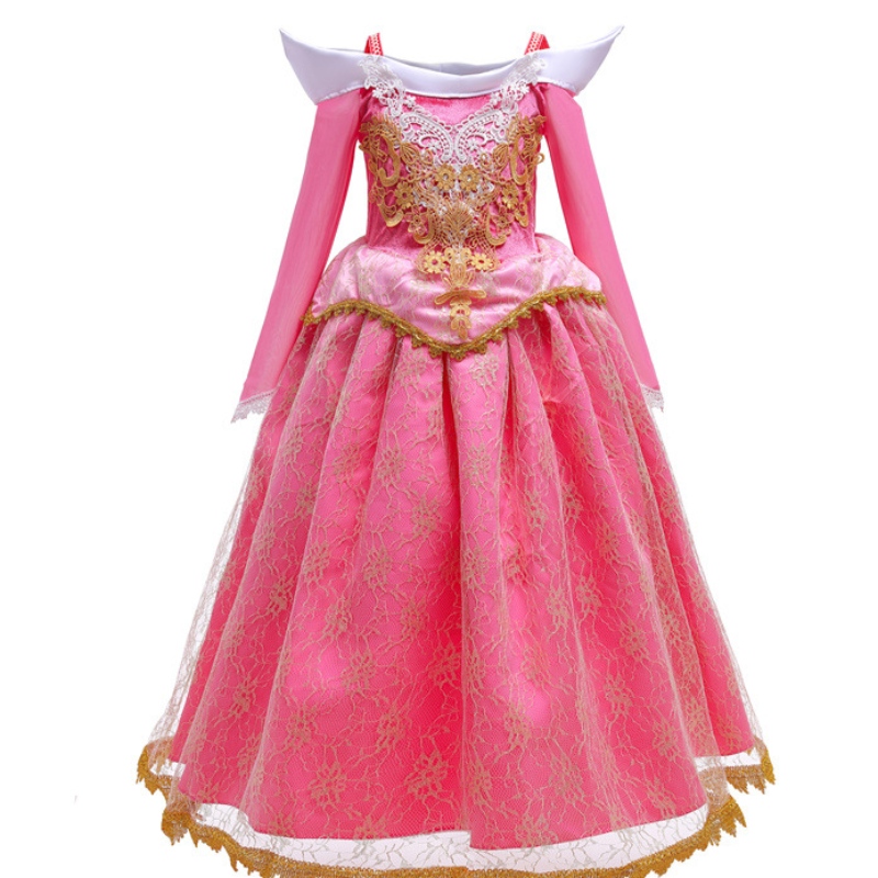 Vendite di vendita calda Dress Christmas Princess Cosplay Costume Dresses Girl per Halloween Party