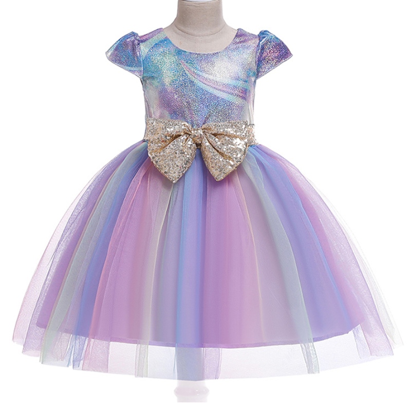 Ansoo New Bowknot Children \\ 'S Skirt Fashion Children \\' Sust Princess Tutu Abito per feste di compleanno