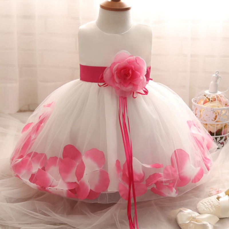 Flower Girl Dress for Wedding bambina 1-10 anni Outfit Birthday Children \\ 'S prima comunionen Vestiti