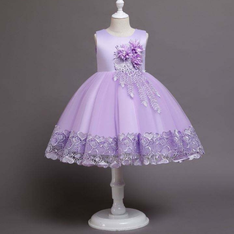 BAIGE BABY ABBIGLIAMENTO RAGAZZE PAKISTANI Abito Flower Girl Children Abito da festa