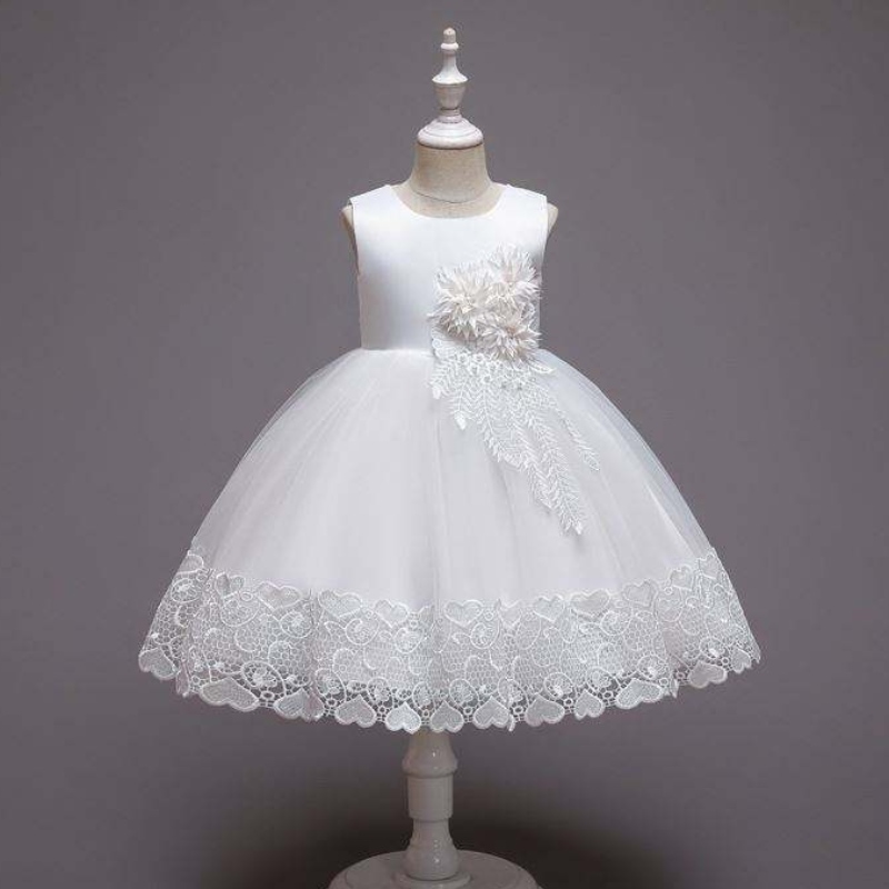 BAIGE BABY ABBIGLIAMENTO RAGAZZE PAKISTANI Abito Flower Girl Children Abito da festa
