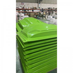 Guscio di plastica per auto senza conducente