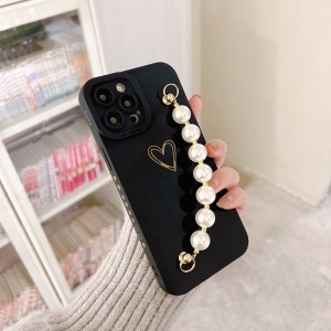 Ilnuovo prodotto è applicabile a Apple iPhone14Pro Pearl Bracelet Protective Case e l\'obiettivo è completamente protetto e aggiornato