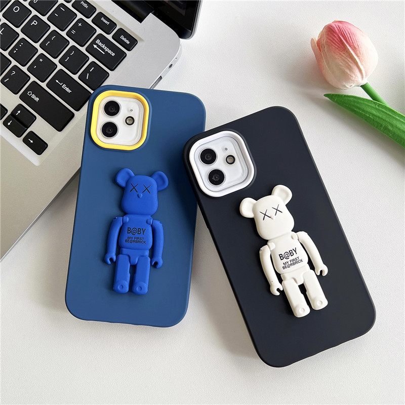 Ilnuovo prodotto è adatto a Apple iPhone13Pro Explosive Bear Mobile Phone Protective Case e la funzione di supporto è anti -caduta e shell per telefoni cellulari anti -vibrazione