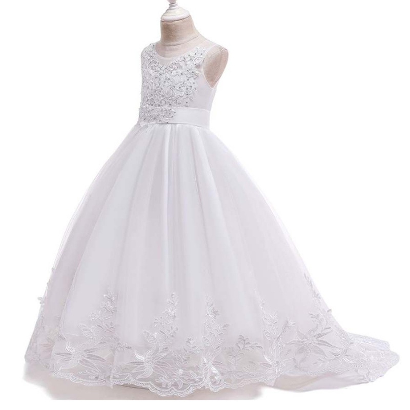 Baigenew Design Premium Flower Girl Dresses Modelli per bambini Abbigliamento per bambini per bambini