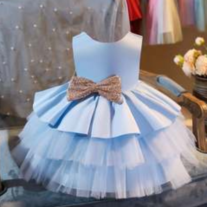 Abito da festa per bambininuovi bambini abiti da sposa abito da matrimonio abito da festa senza maniche