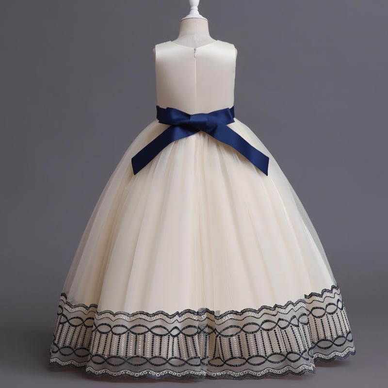 Abito senza maniche principessa concorso formale per ragazze abiti per ragazze abiti per ragazze costume da festa abiti per bambini