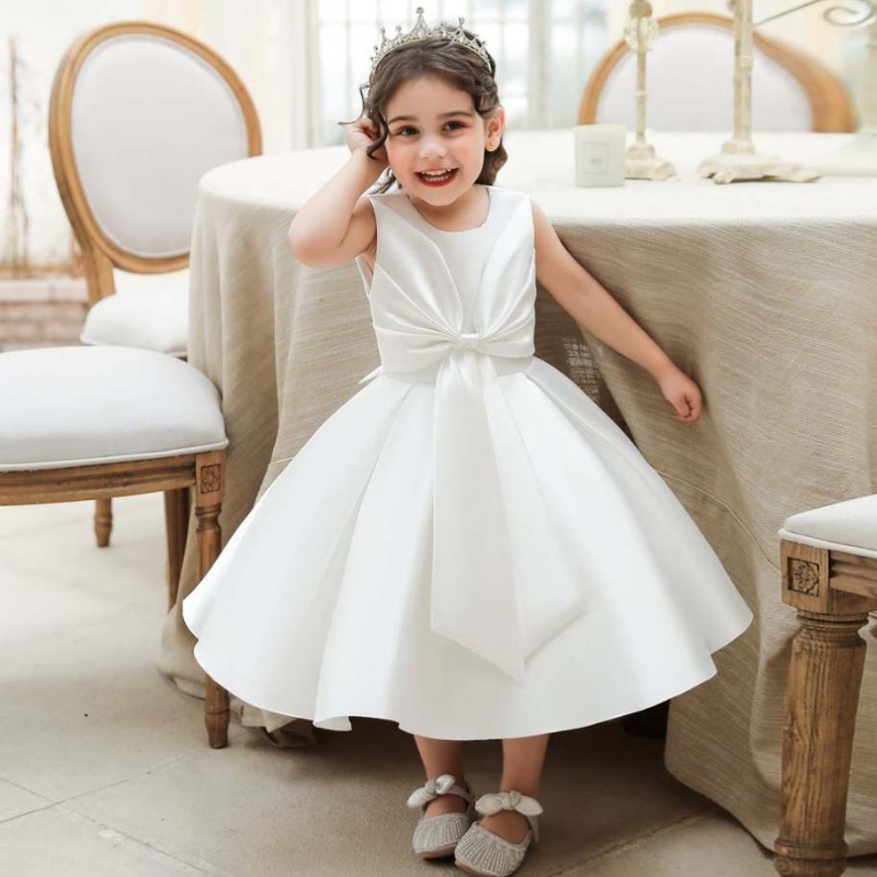 2022 Lovely First Communion Vestito da bambino per bambina abito abito ragazza vestito fiore festa l2063xz