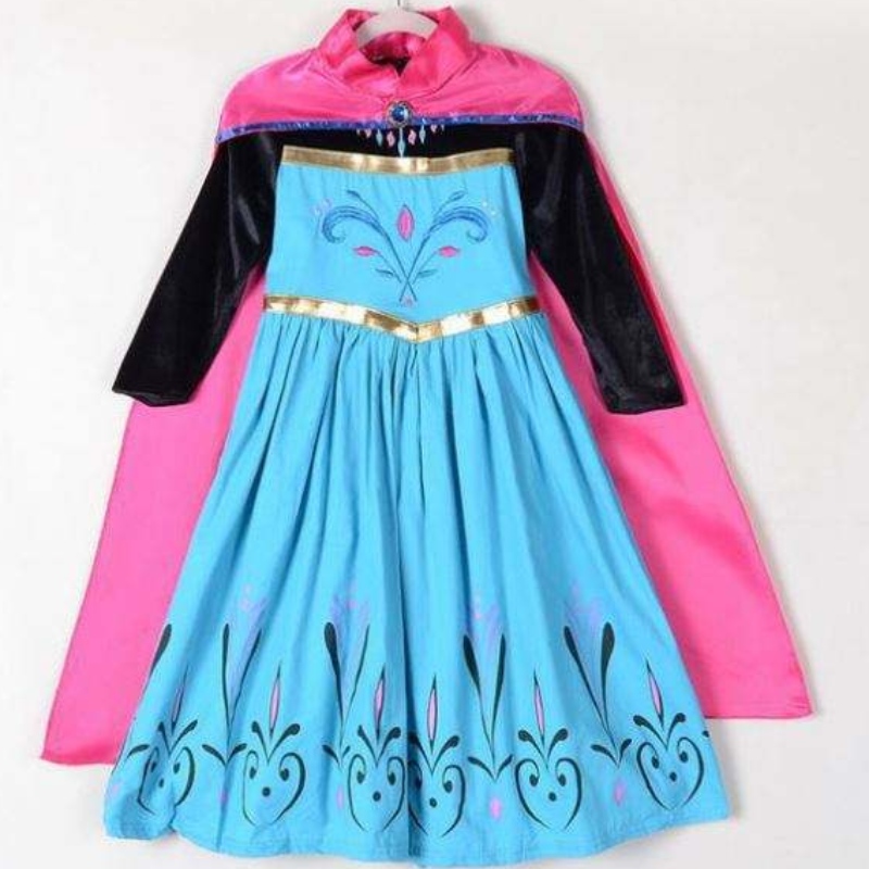 Elsa Fairy Tale Halloween Dresses Cosplay Regalo Costumi Anna Elsa Party Performance Outfit BXZZPF