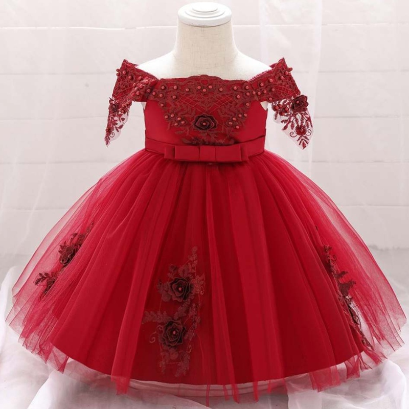 Baige Boutique Summer Kids Abbigliamento per bambini Bambino Birthday Birthday Party Dress L5057XZ