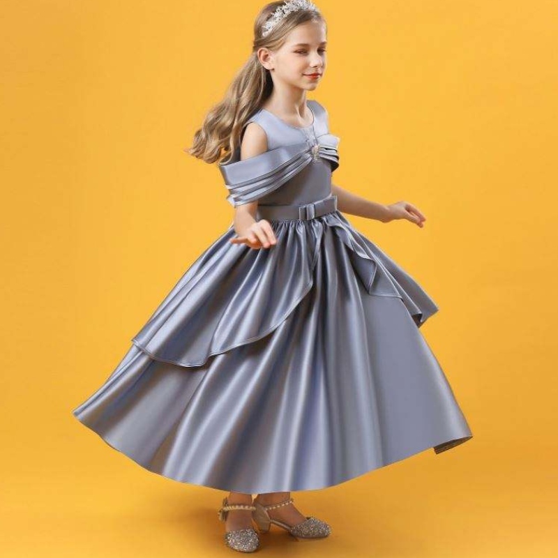 Baige Spring New Arrival Girls \\ 'Dresses Baby Frock Birthday Party Long Dress 2073