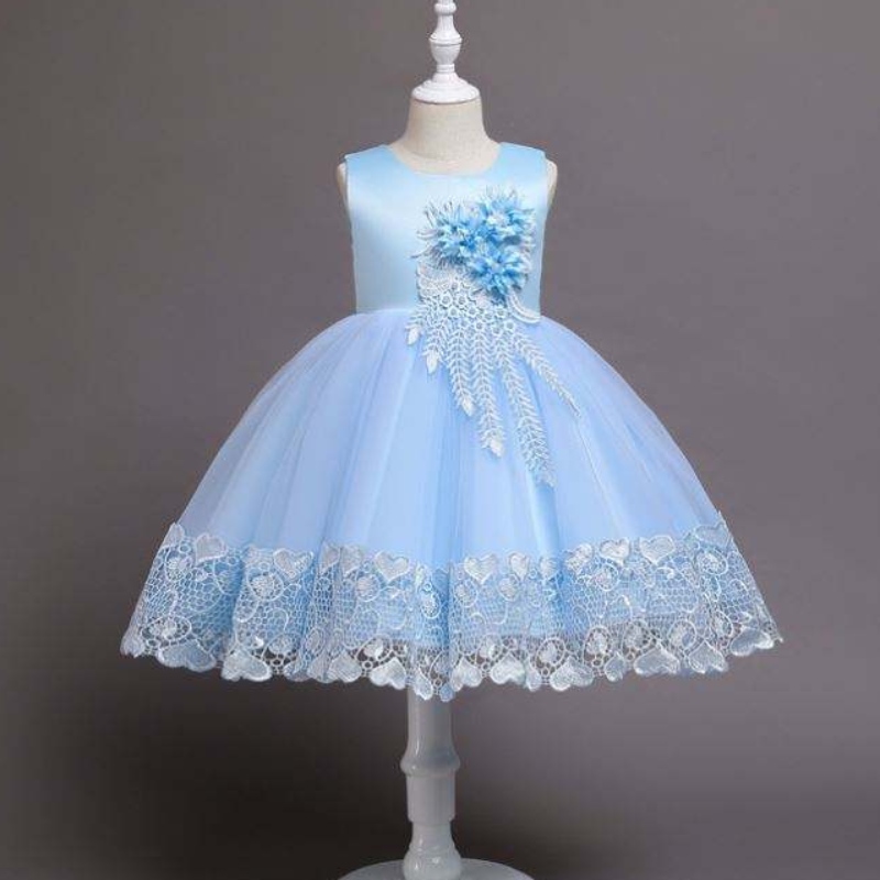 Baige Kids Party Wear Dresss for Girls Kids Party Wear Abites for Girls Abito Design per bambina