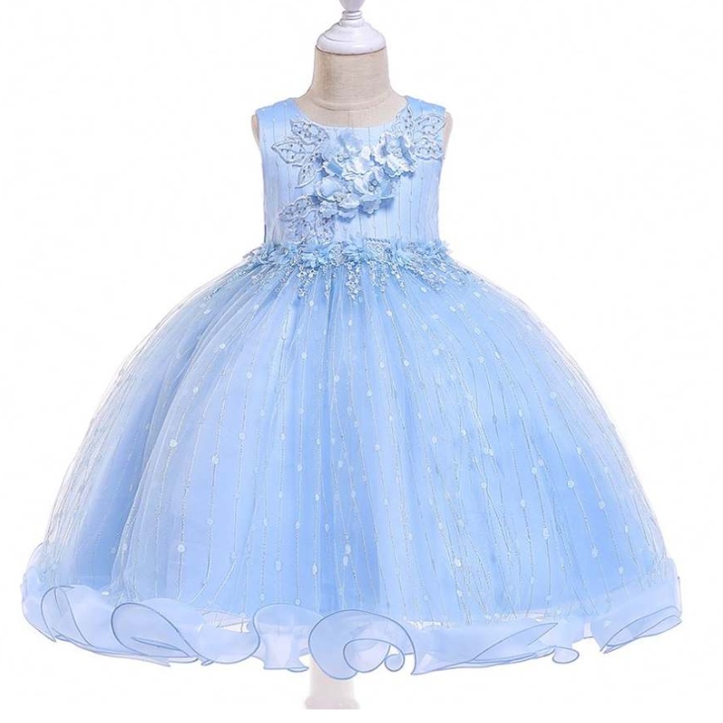 Baige China Factory Price diretto Dress Dress Pictures Girls Party Dresses Abiti per bambini L5101