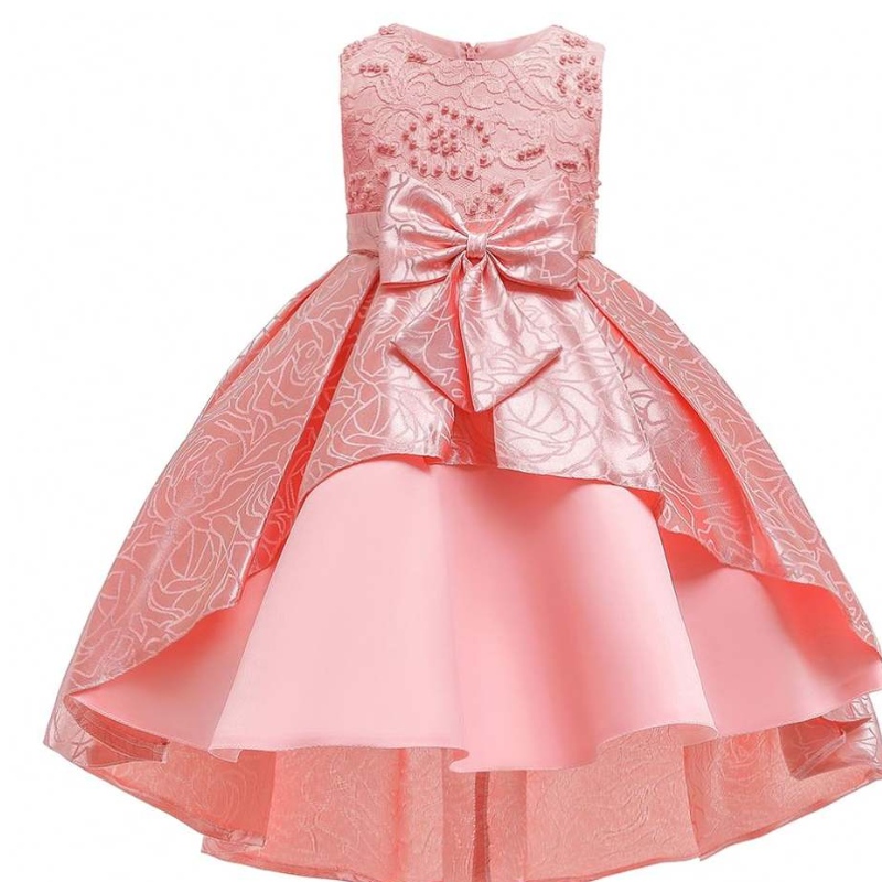 Baige 2020 Fashion Kids Dress Girl Girl Party Summer Birthday Wedding Kid Party Dresses da 3 a 5 anni Abiti da ragazza T5176