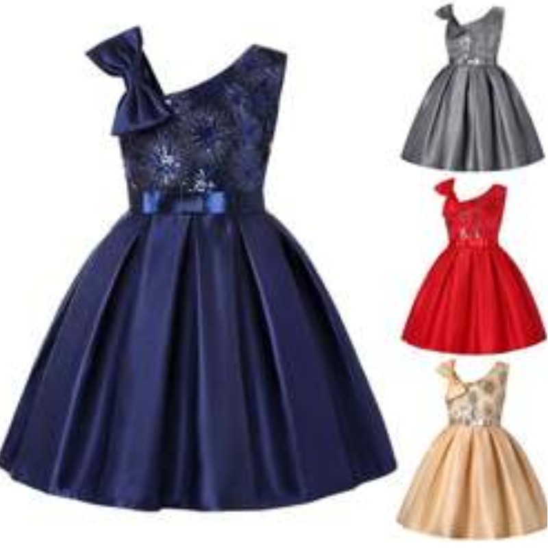 2021 GIORNI senza maniche Dress Nuovo Abito Flower Dress Design in cotone Flower Design 1863