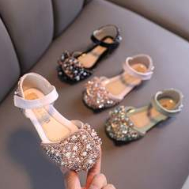2021 Nuove scarpe di sandali di Diamond Children \\ 'Sandals BABINA CASA CHUAVY PU SCARPE BAMBINI