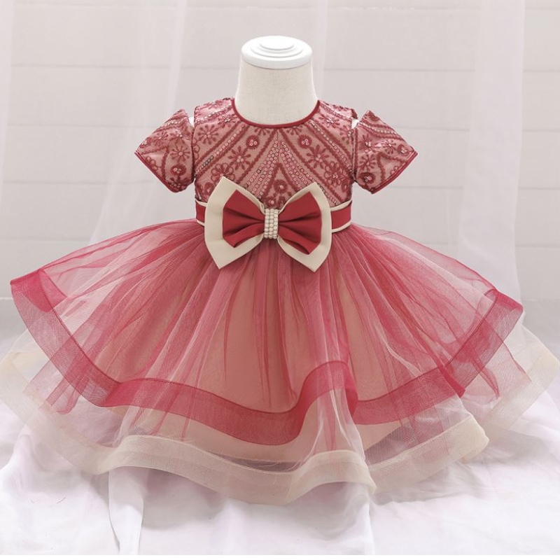 Hot Sale Abito per bambini Abito da ballo Abito da ragazza da damigella d'onore per bambini L1930XZ