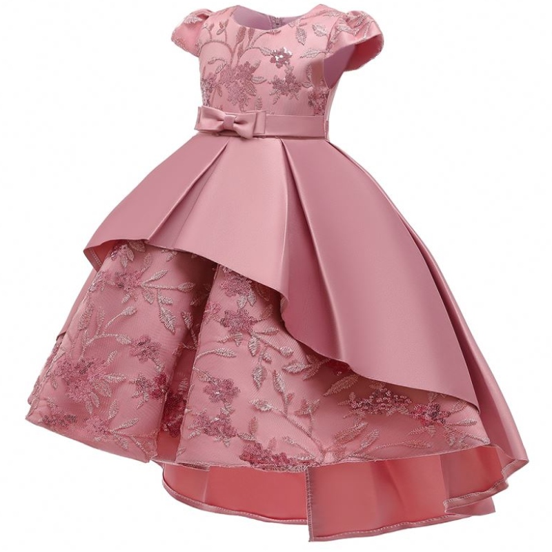 Ultimi disegni per bambini Pagina Principessa Pagent Birthday Birthday Party Flowaltollo Cotail Girl Dresss T5170