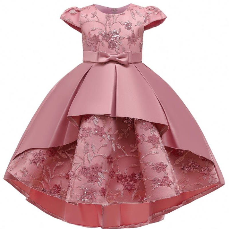 Ultimi disegni per bambini Pagina Principessa Pagent Birthday Birthday Party Flowaltollo Cotail Girl Dresss T5170
