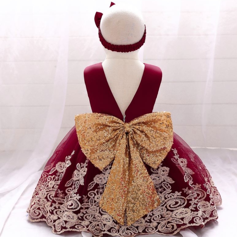 Bambini Satin Pretty Party Dress da festa BAMBINA INDESSO Princess Abito per bambini Abiti per feste di compleanno