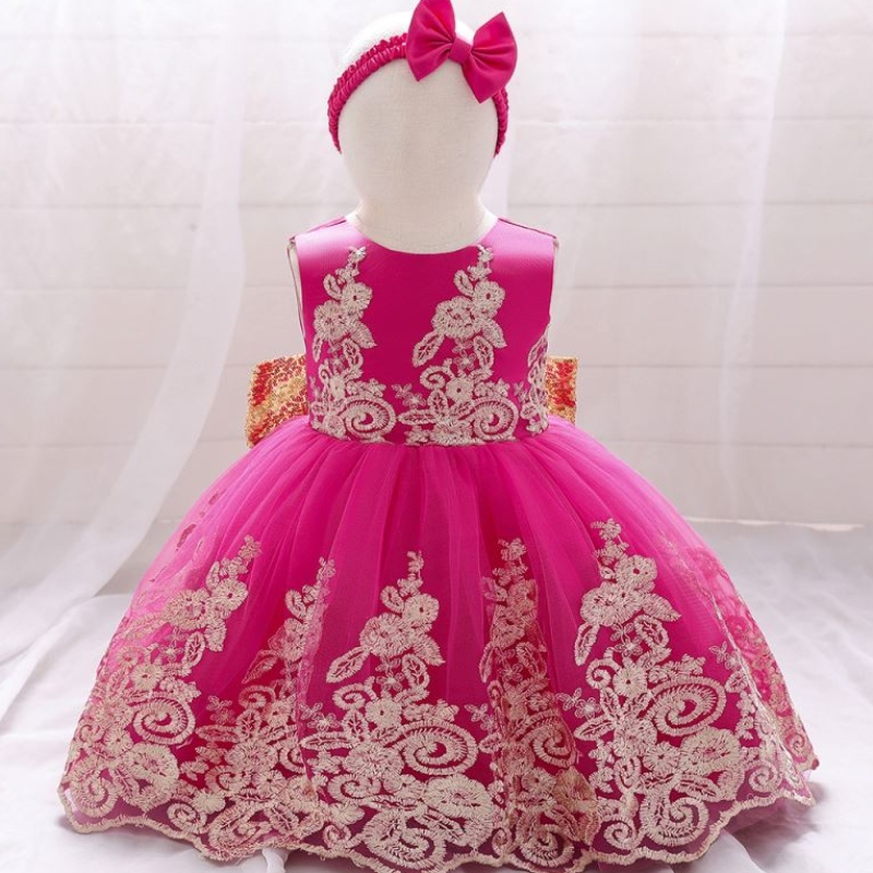 Bambini Satin Pretty Party Dress da festa BAMBINA INDESSO Princess Abito per bambini Abiti per feste di compleanno