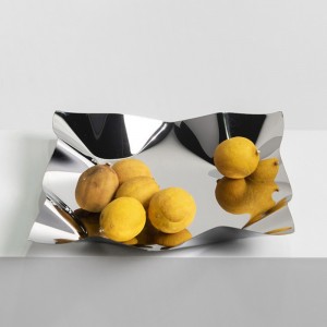 Vassoio quadrato d\'argento