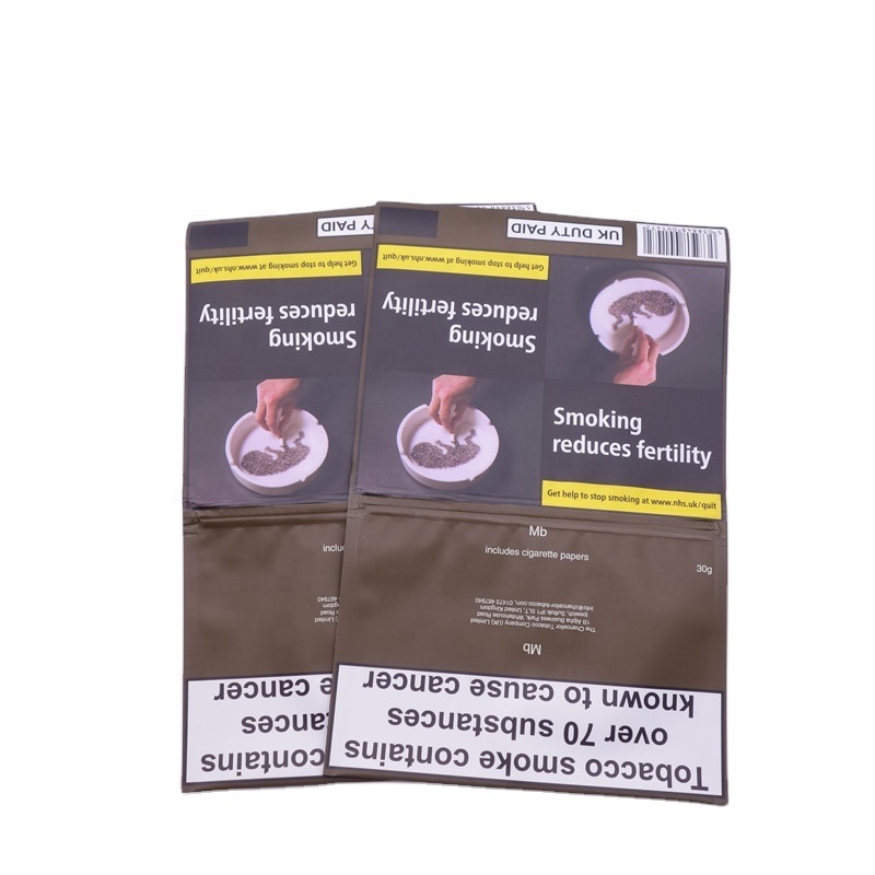 Borsa di imballaggio del tabacco rotolante