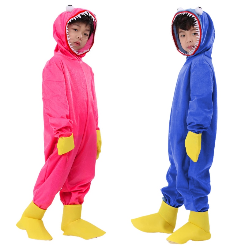 Nuovo Arrivo Hot Poppy Playtime Costume Blue Poppy Cartoon Abbraccio Gy Wuggys Cosplay Monster Halloween Salt
