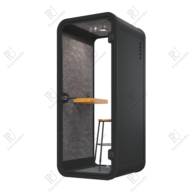 Dimensione di PureMinder S Booth insonorizzata silenzio privato privato privato per la riunione di casa e ufficio