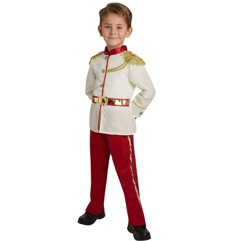 Halloween Stage Cosplay Children Firy Tale Bella Principe Affascinante Boy Costume Halloween