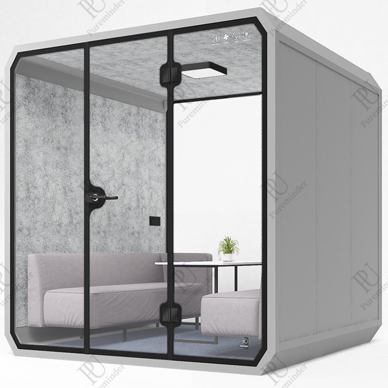 PureMinder XL Dimensione Sbanda insonoribile silenzio portatile privato per peri mobili per la casa Telefono e pod da lavoro