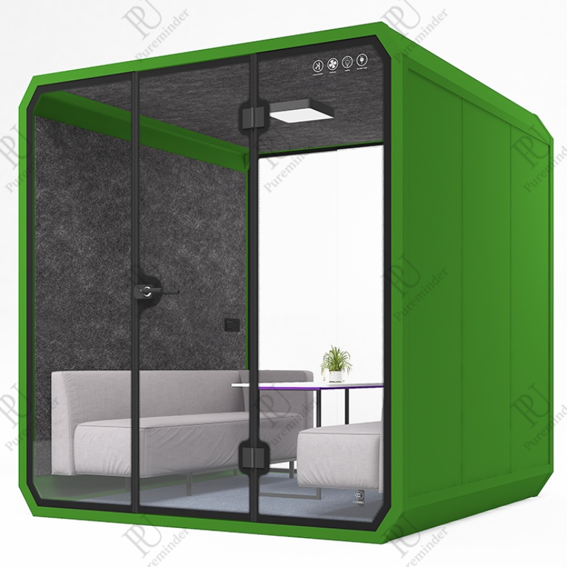 PureMinder XL Dimensione Sbanda insonoribile silenzio portatile privato per peri mobili per la casa Telefono e pod da lavoro