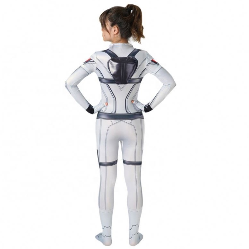 Film all'ingrossonero&white Halloween Cosplay Full Body Catsuit for Women The Black Widow Costume