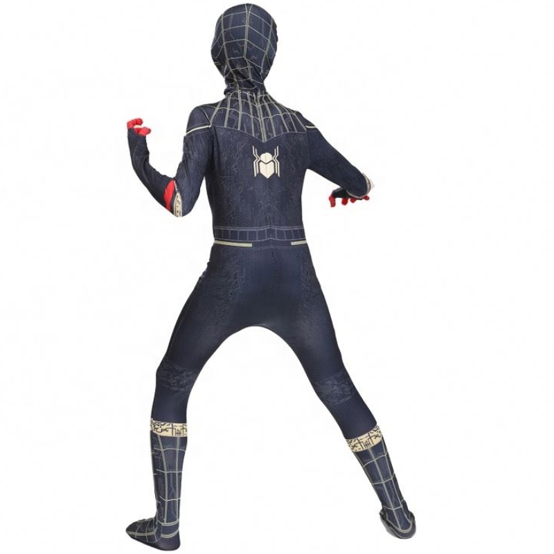 Factory Plus Timesuit Halloween Sets Sets Black Spider Man Film costumi Novelty&Costume per uso speciale
