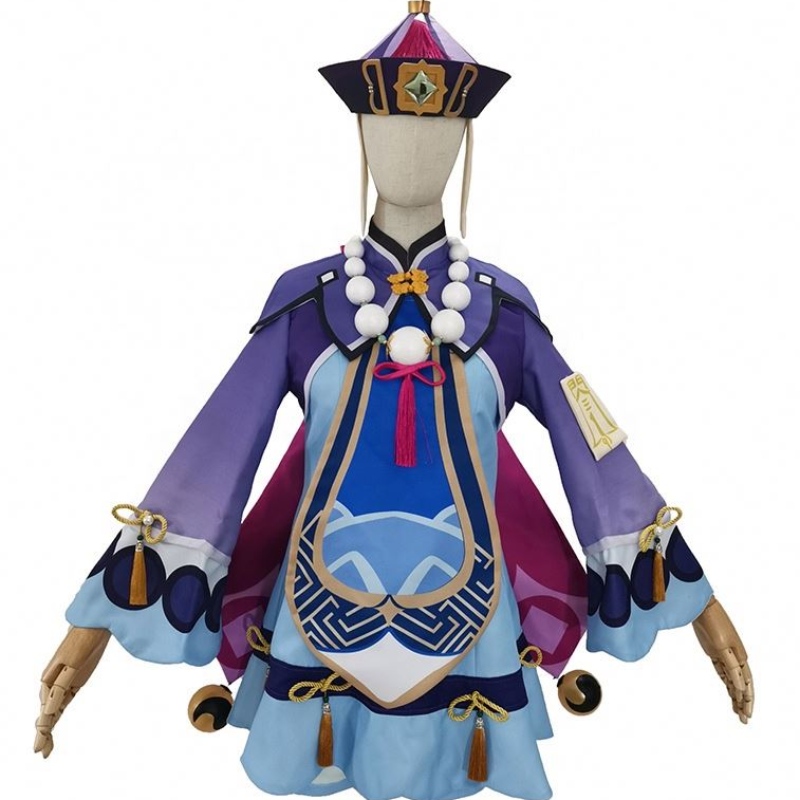 ALIEXPRESSEPPRESSE COSTRUZIONE GENSHIN IMPATTO QIQI HUUUSOUL NOTTE ZOMBIE HALLOWEEN COSTUME COMICO