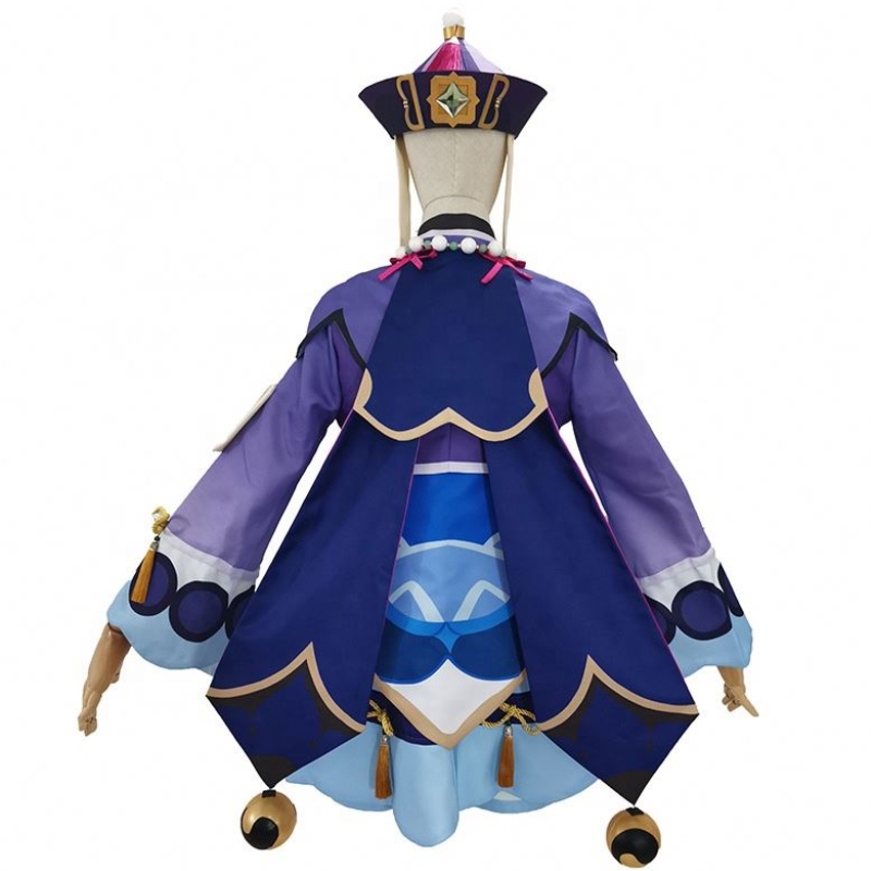 ALIEXPRESSEPPRESSE COSTRUZIONE GENSHIN IMPATTO QIQI HUUUSOUL NOTTE ZOMBIE HALLOWEEN COSTUME COMICO
