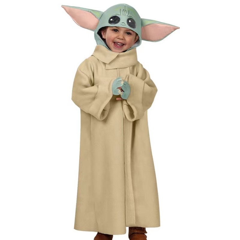 Abbigliamento anime di Yoda Master Cosplay Yoda Baby Stage Performance Costume 2022