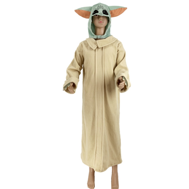 Abbigliamento anime di Yoda Master Cosplay Yoda Baby Stage Performance Costume 2022