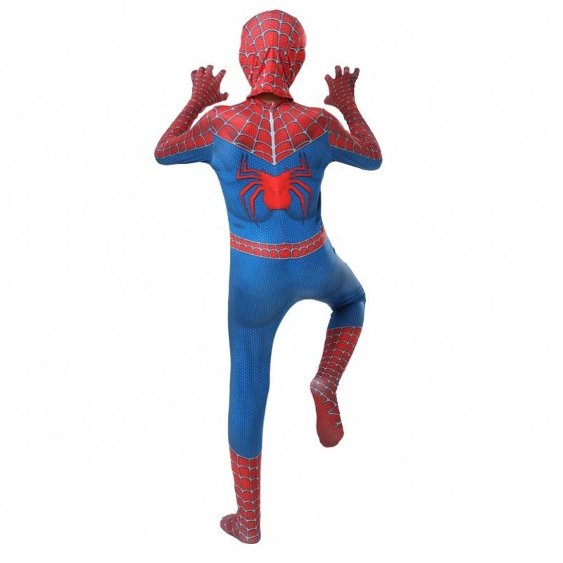 Made in China Factory Classic Popular Blue&red Avenger Suit TV&movie Superhero Supuits Anime Halloween vestiti Spiderman