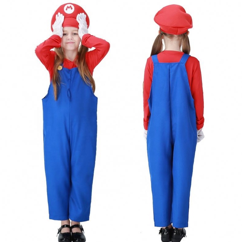 Hot Halloween Cosplay Louis Game Stage Costumes Soutons Ournality Child Super Mario Bros Costumi