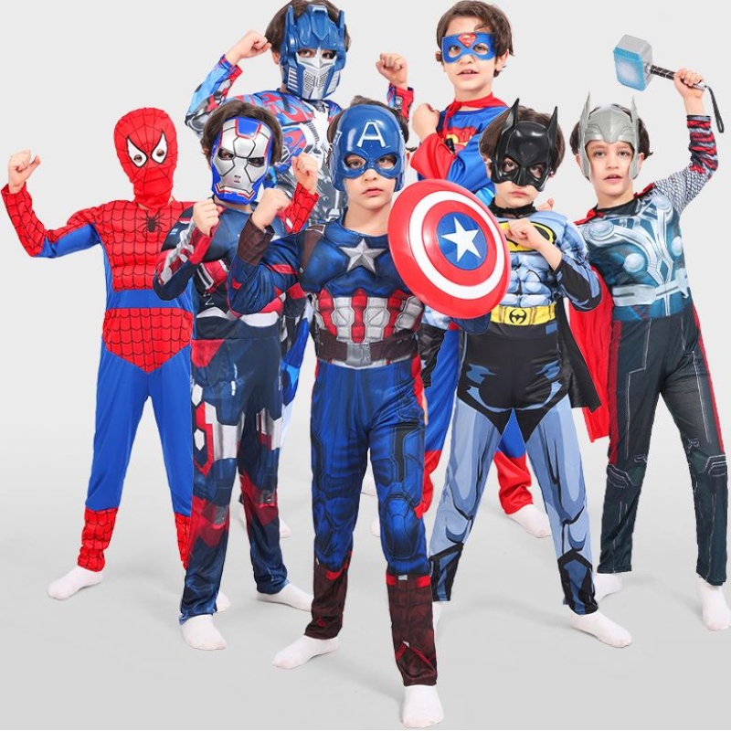In stock supereroe Halloween Costume Kids