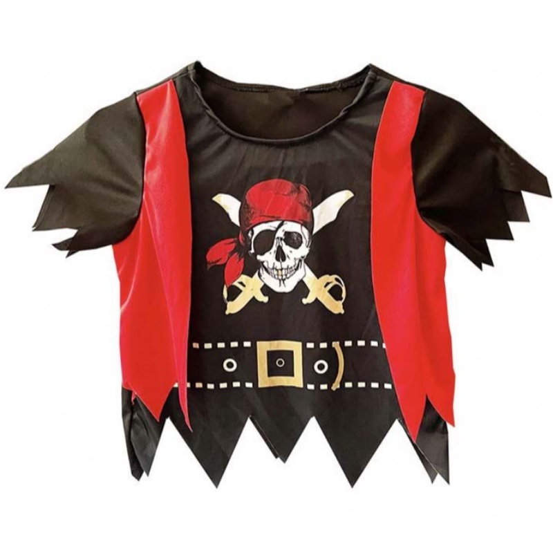 Halloween Role Play Dress Up Set Boys Kids Pirate Costume con EyePatch Pirate Cutlas DGHC-079