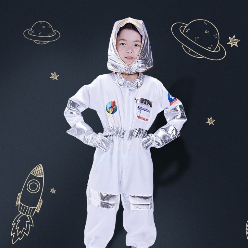 Boy Girl Halloween Costume Groving Cosplay Costume Astronaut Costume for Kids HCBC-025