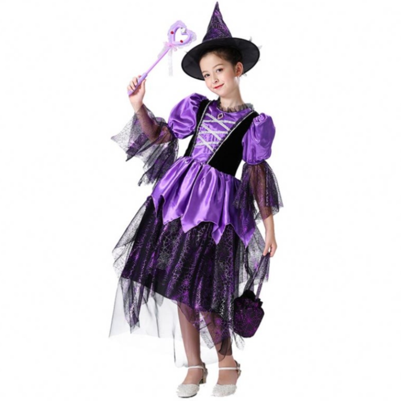 All'ingrosso Halloween Kids Costumes for Girls Birthday Party Cosplay Costumi di Halloween per bambini Girls Dress Girls Girls