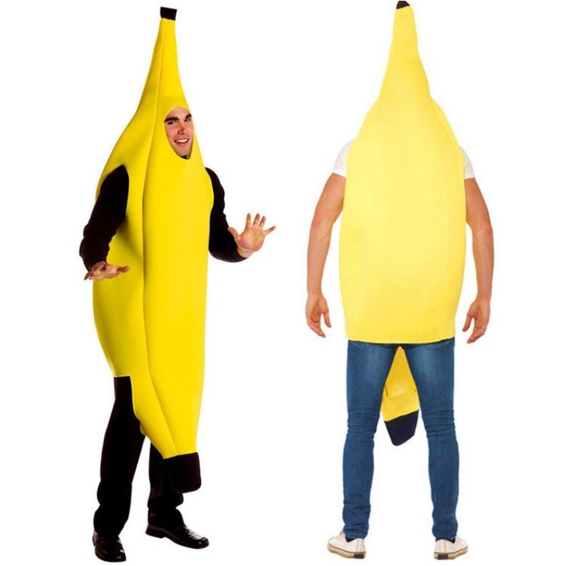 Costume banana di carnival di cosplay all'ingrosso economico