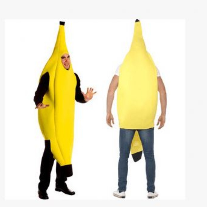 Costume banana di carnival di cosplay all'ingrosso economico