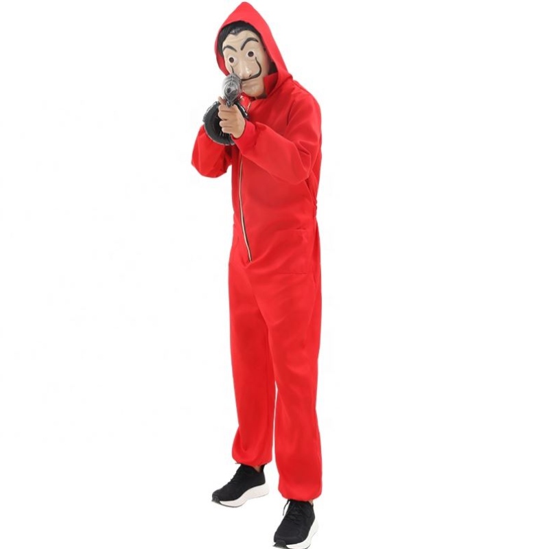 Spagna TV Salvador Dali Costume Money Heist The House of Paper La Casa de Papel Halloween Party costumi Costume Costume